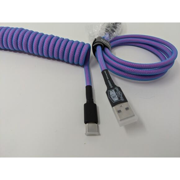 Clackeys Neon Dynasty Custom USB Cable MTG Kamigawa - Picture 4 of 5